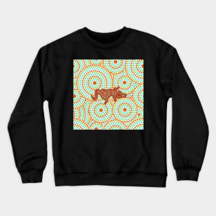 Awesome Aboriginal Dot Art Crewneck Sweatshirt